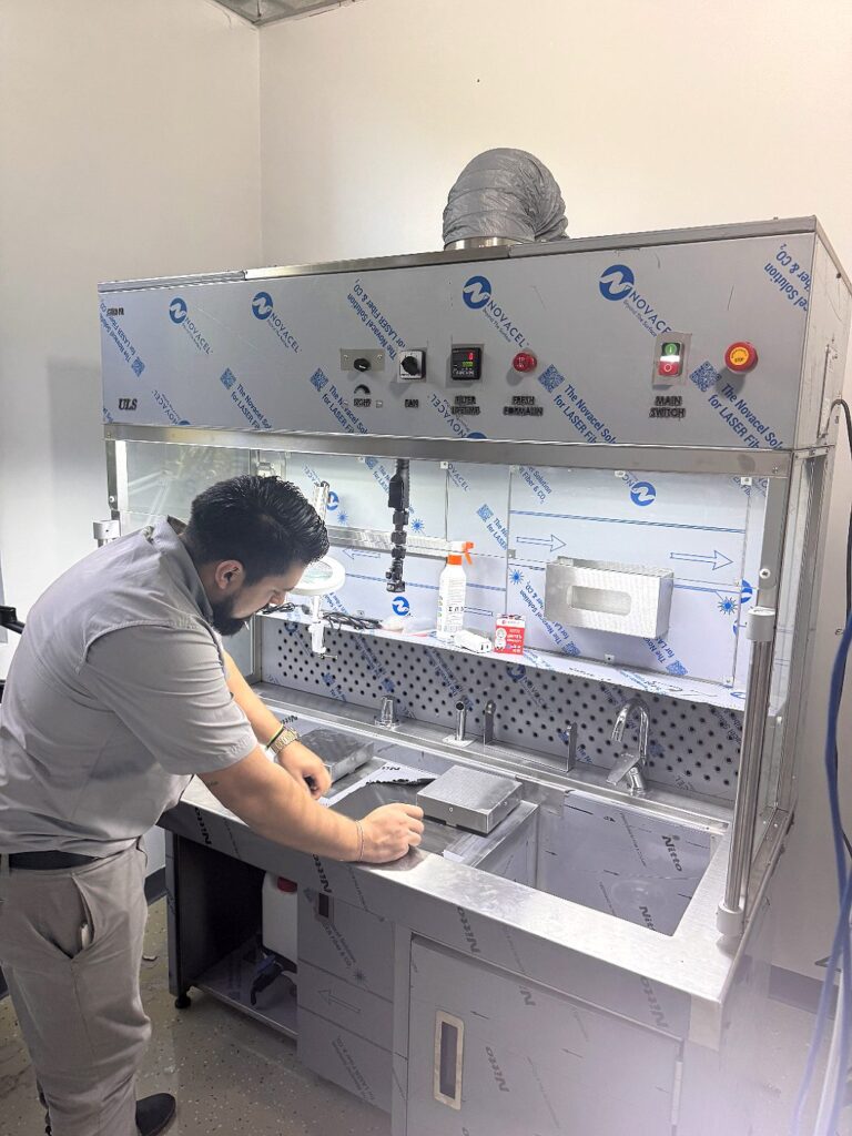 Instalación de equipo por Grupo SIRE