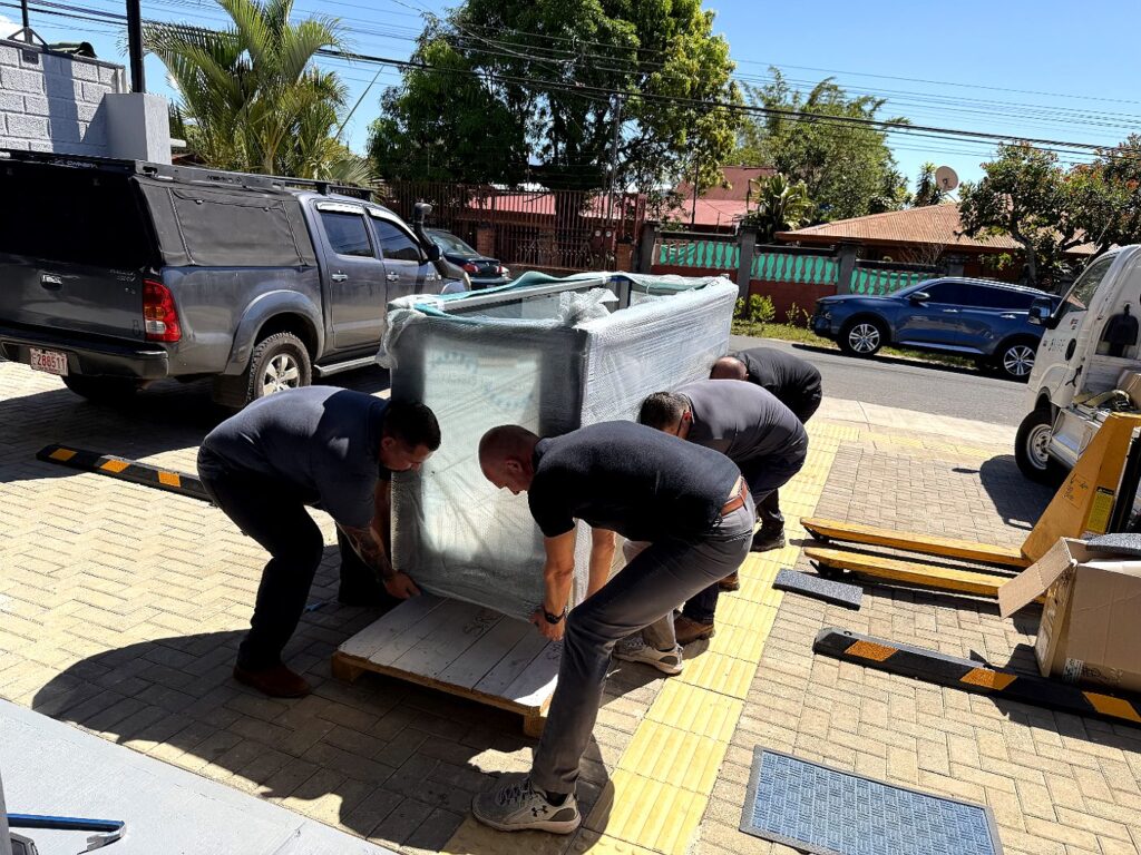 Instalación de equipo por Grupo SIRE