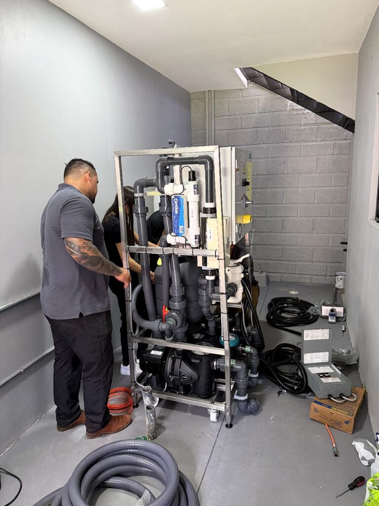 Instalación de equipo por Grupo SIRE